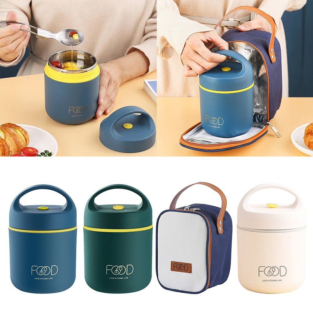 304 aço inoxidável vácuo térmi - Food Storage Thermos avaliação e preço