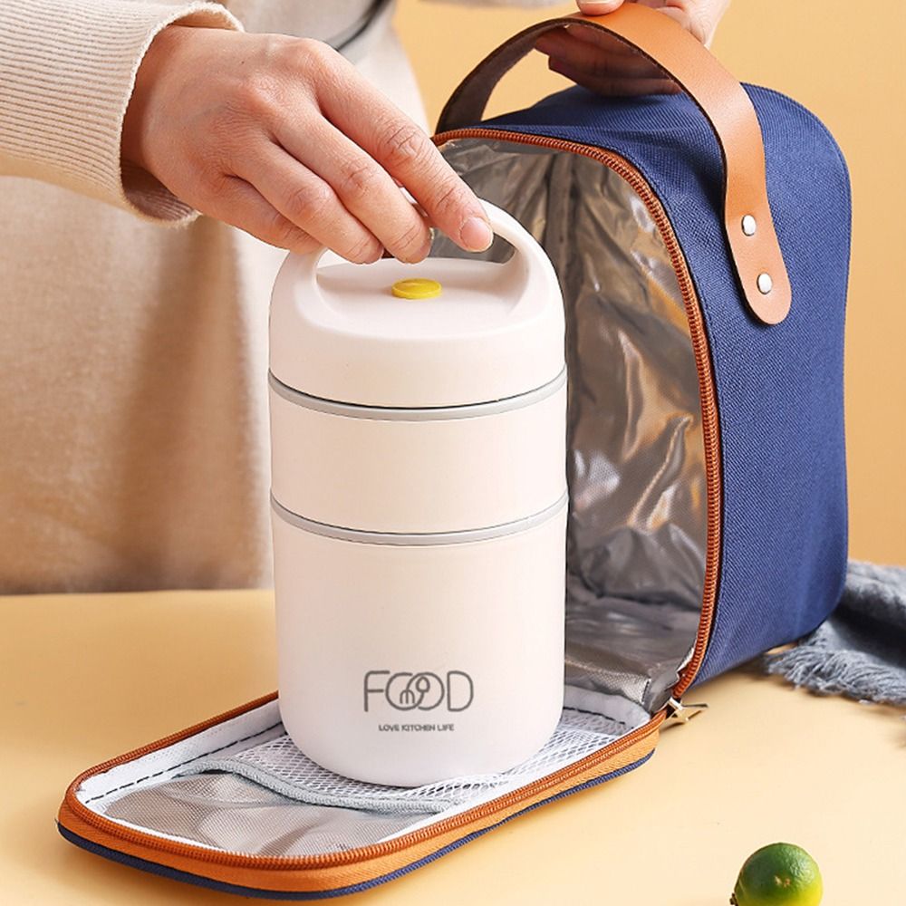 304 aço inoxidável vácuo térmi - Food Storage Thermos avaliação e preço