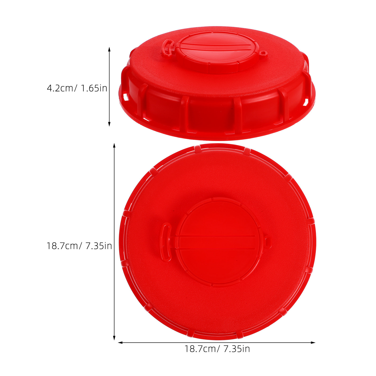 Tampa Vermelha para IBC Tote 1 - Food Storage Lid avaliação e preço