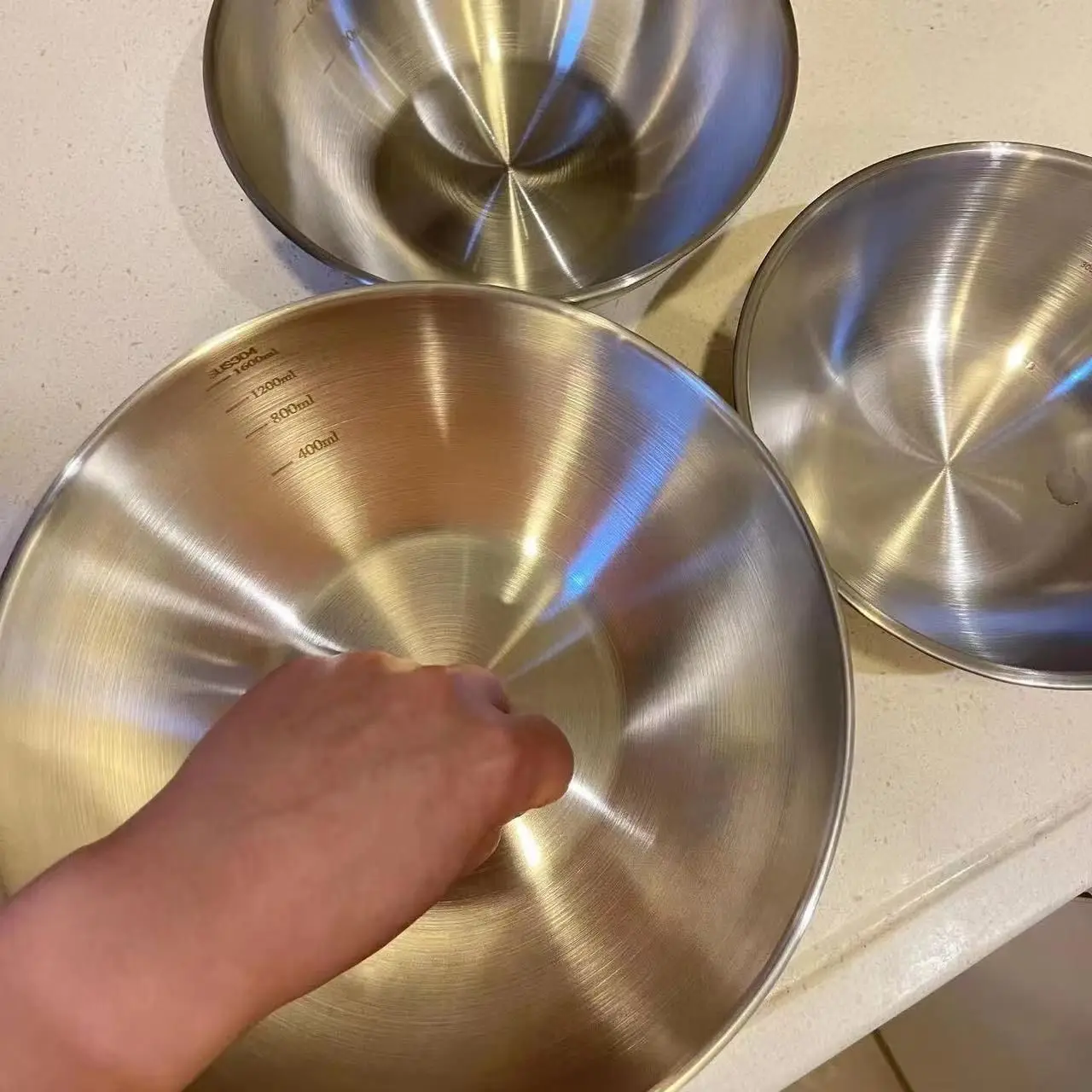 Conjunto de Tigelas de Aço Ino - Food Storage Stainless Steel avaliação e preço