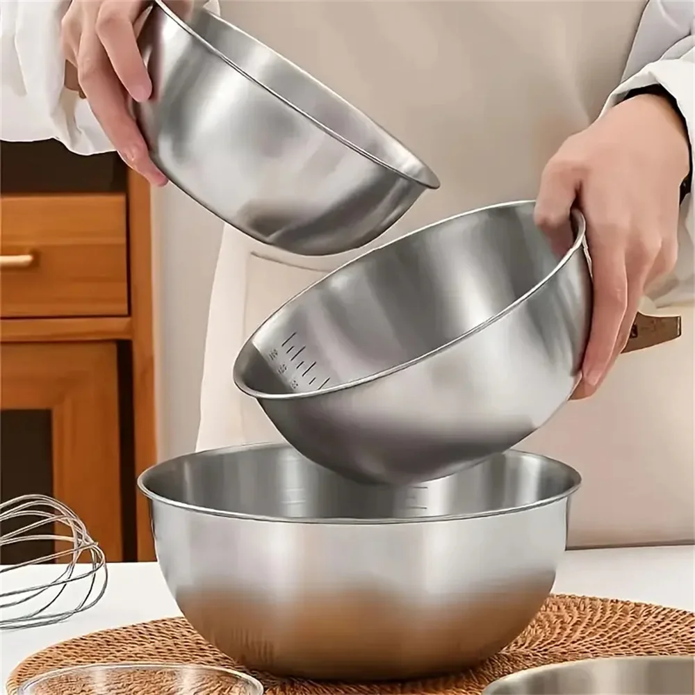 Conjunto de Tigelas de Aço Ino - Food Storage Stainless Steel avaliação e preço