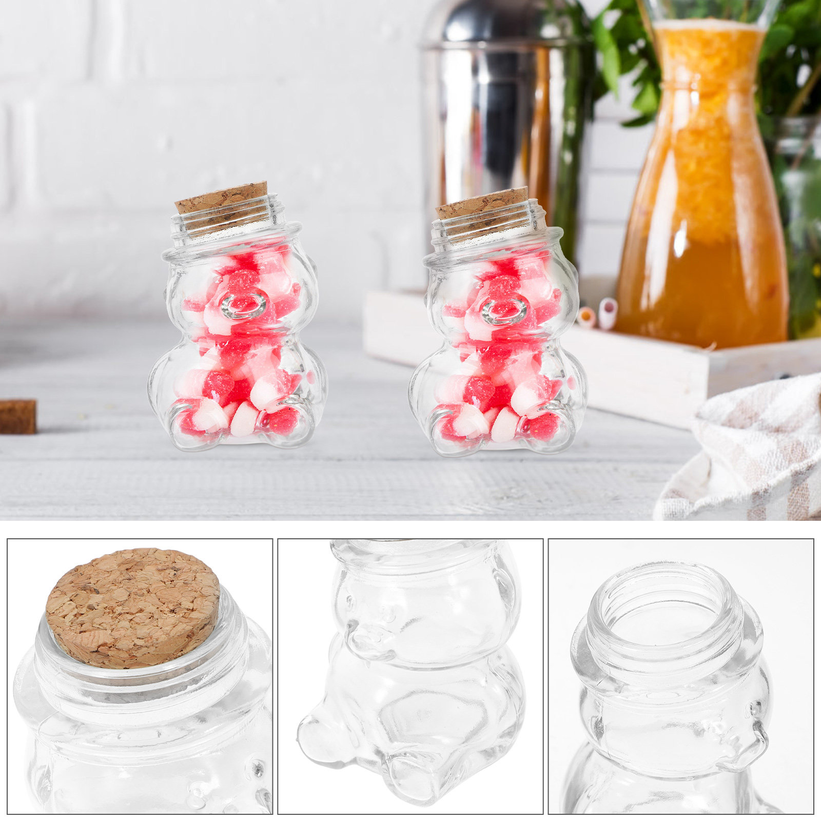 Conjunto de 4 Potes de Vidro T - Food Storage Glass avaliação e preço