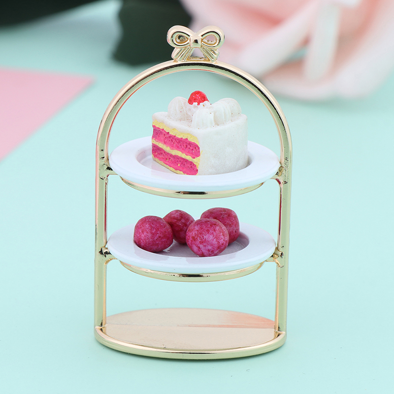 1p 3d em miniatura comida diy  - Food Storage Table avaliação e preço