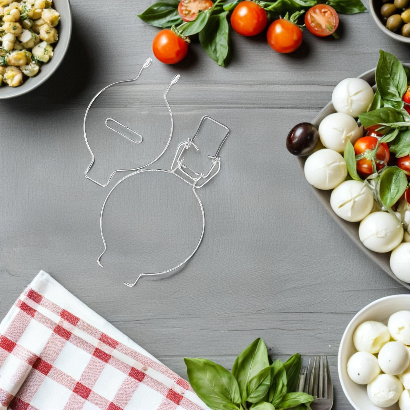 4 Peças de Fivelas de Vedação  - Food Storage Glass avaliação e preço