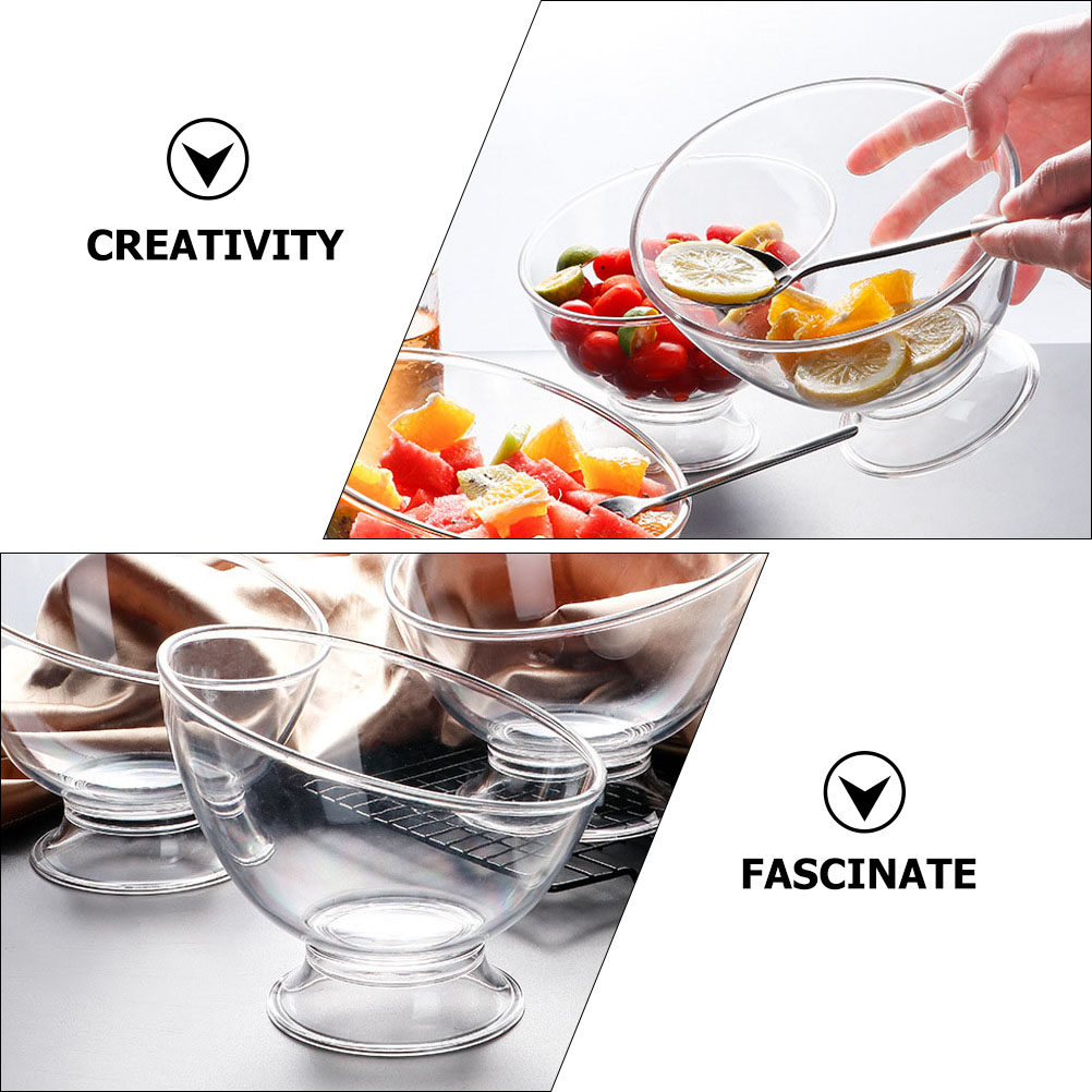 Tigela de Salada Obliqua de PP - Food Storage Bowls avaliação e preço