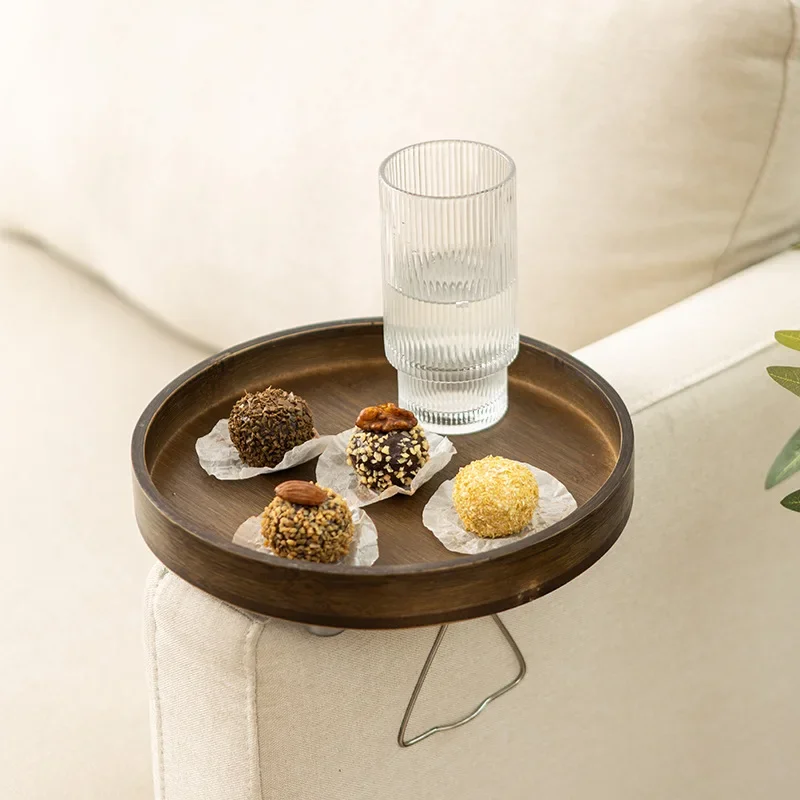 Mesa Lateral de Sofá com Clip, - Food Storage Table avaliação e preço