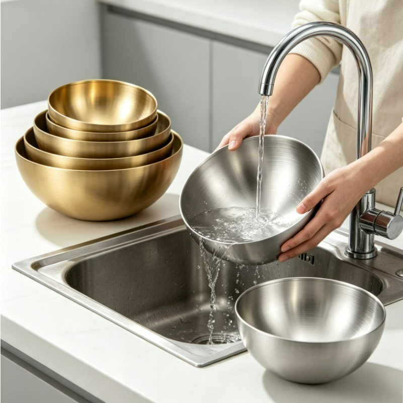 Tigelas de Mistura em Aço Inox - Food Storage Stainless Steel avaliação e preço