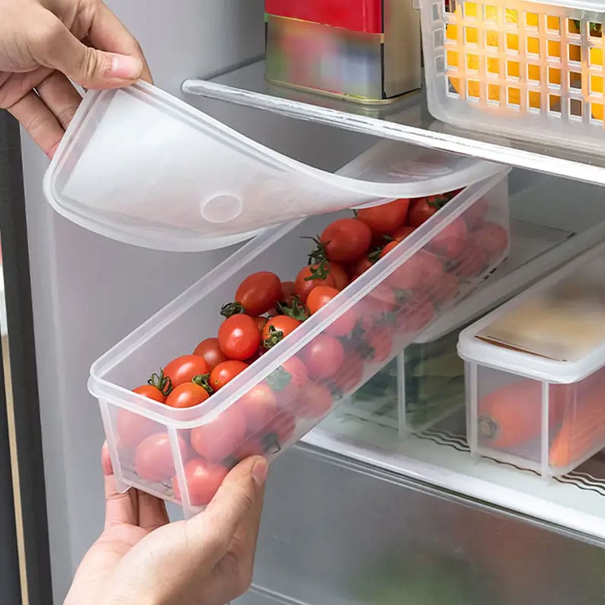 1 Caixa de Armazenamento Plást - Food Storage Order avaliação e preço