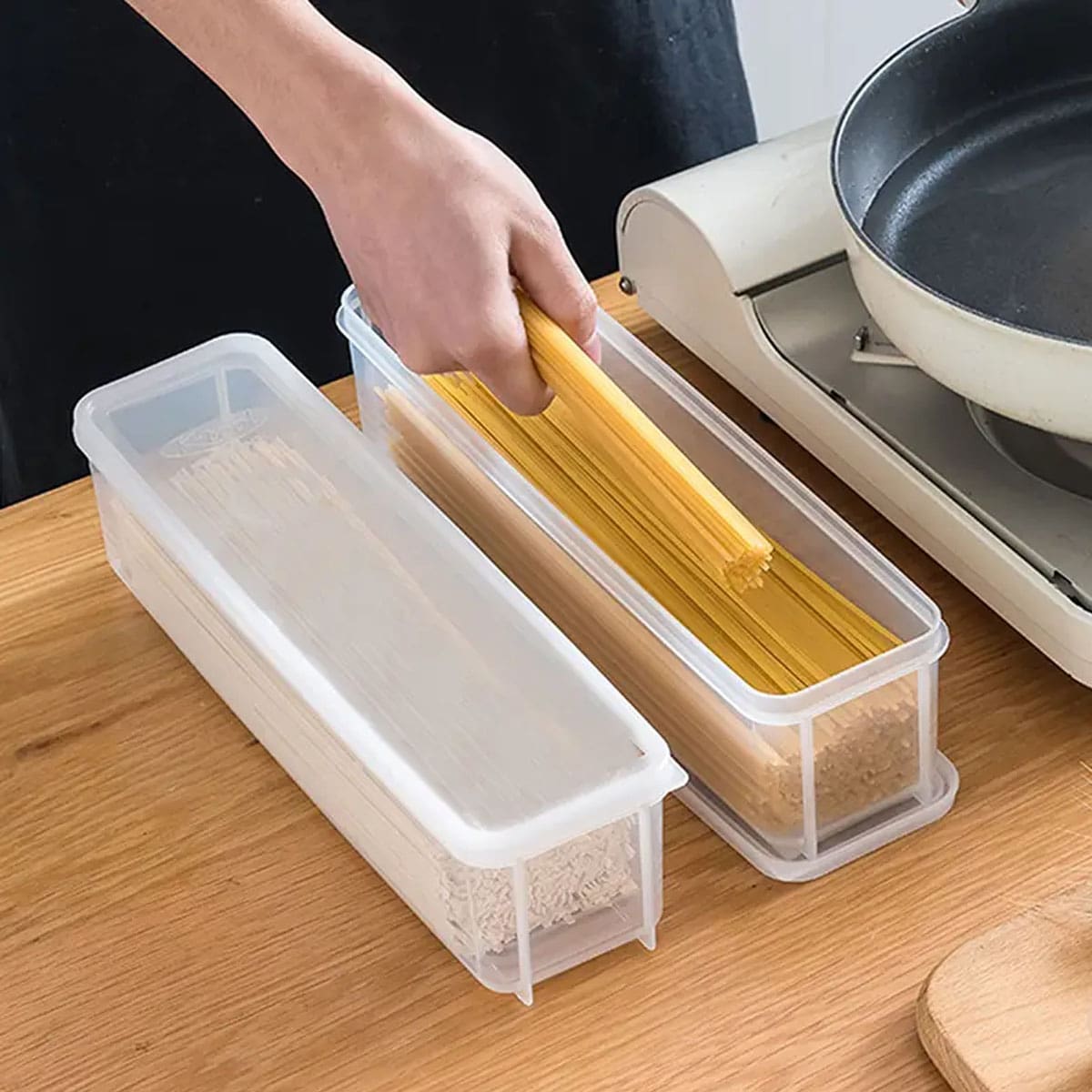 1 Caixa de Armazenamento Plást - Food Storage Order avaliação e preço